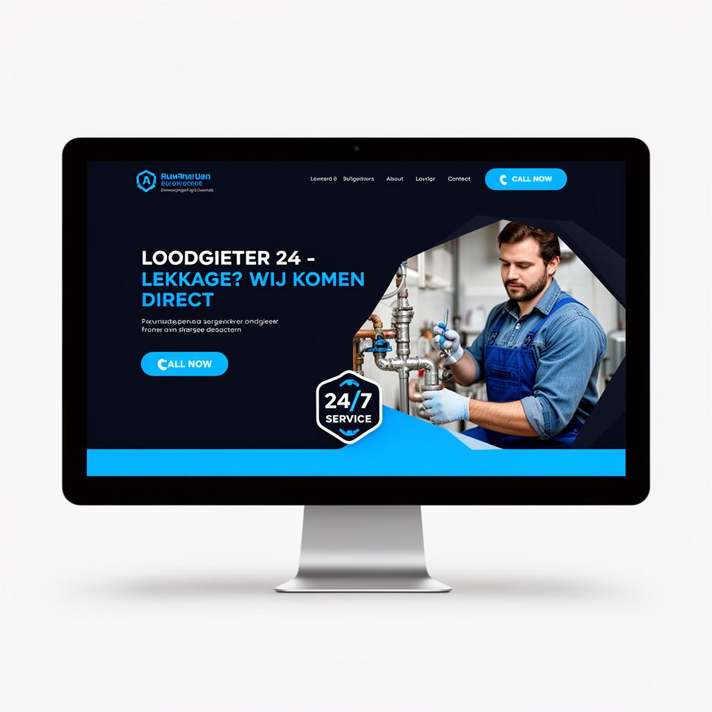 Website van Loodgieter 24